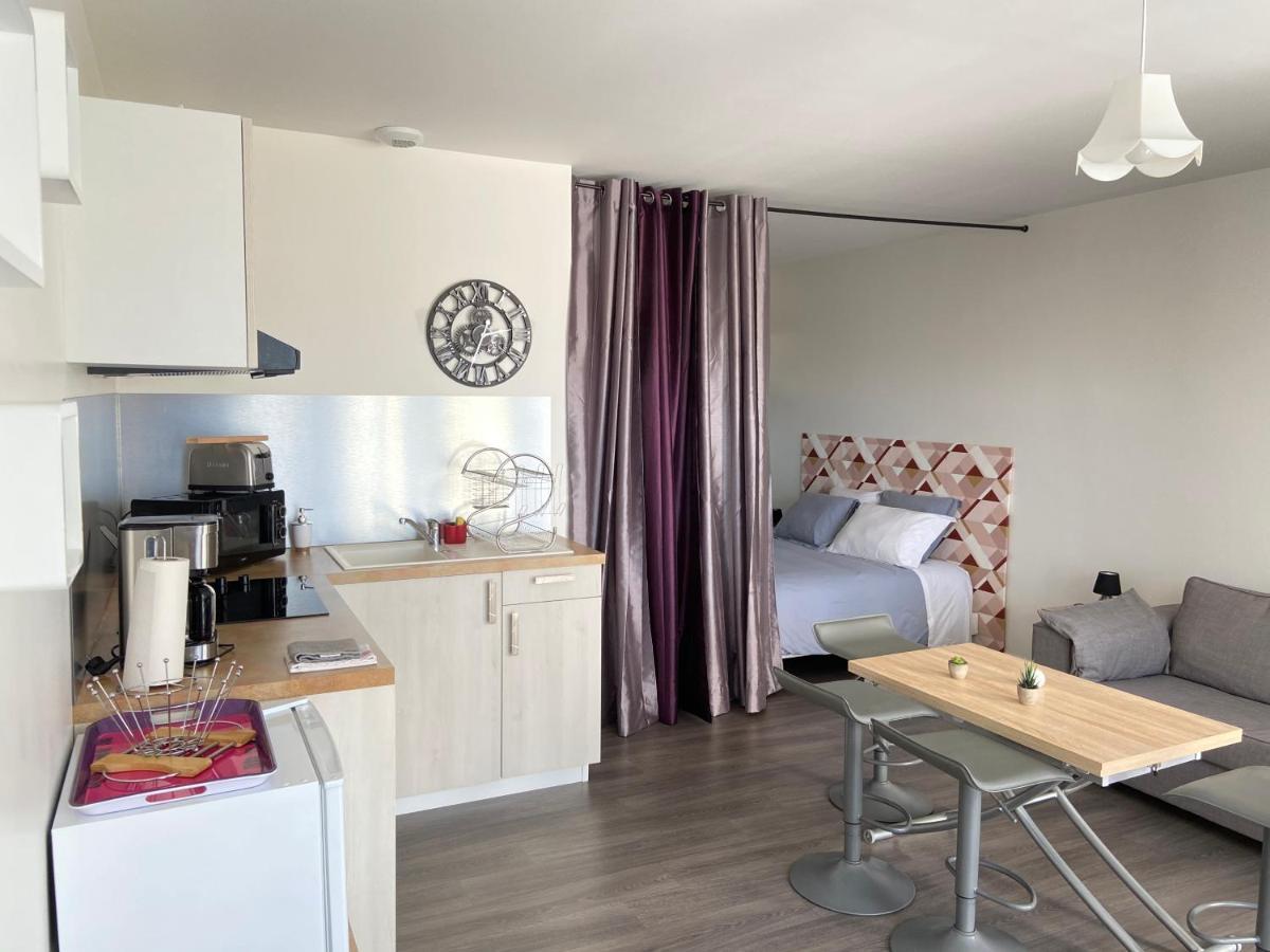 Grand Studio Confortable Et Spacieux Avec Terrasse Villeneuve-lès-Maguelonne Esterno foto